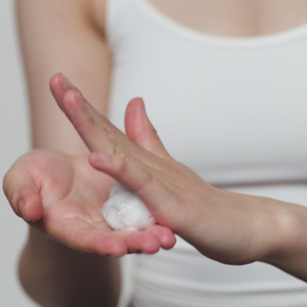 ESSENTIAL | Enzymatic Foaming Cleanser demonstrated in a video